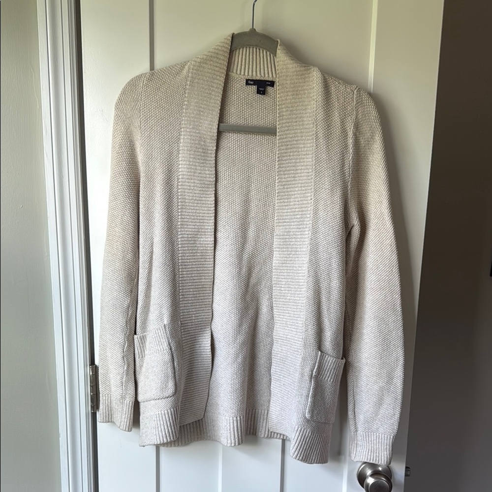 GAP Factory Cream Women's Cardigan Sweater